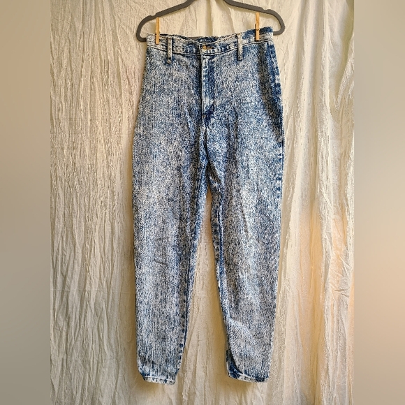 Retro Acid Wash Jeans - Picture 1 of 6